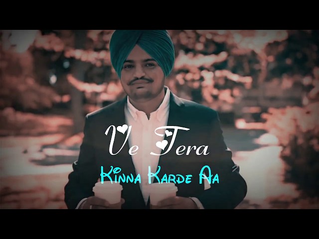 Aaj Kal Ve Sidhu Moose Wala (Lyrics Video) Whatsapp Status Video | New Punjabi Song Whatsapp Status class=