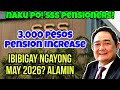 ✅️ALERTO SSS PENSIONERS! 3,000 PESOS PENSION INCREASE, IBIBIGAY NGAYONG MAY 2026? KATOTOHANAN ALAMIN