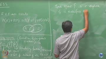 Week 1: Lecture 2: Axioms of Probability