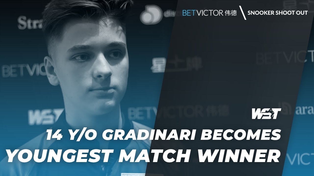 Gradinari Vladislav Gradinari Becomes Youngest Player To Win A Televised Ranking ...