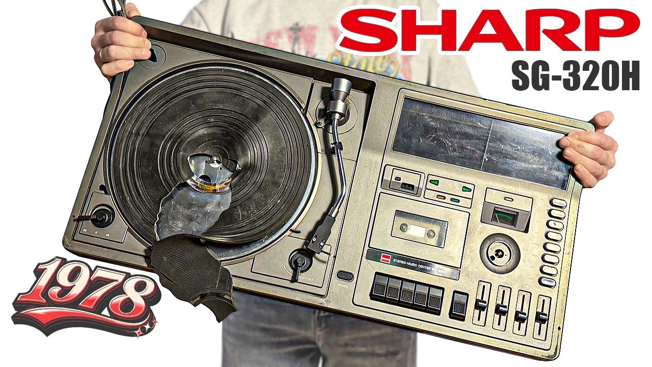 SHARP ステレオミュージックシステム SR−TV8 現状品 Yahoo