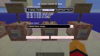 Clickable Signs With Colored Text In Vanilla 1.8 (No Plugins or MCEdit)