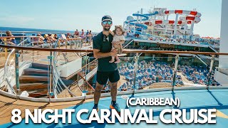 8 Night Caribbean Cruise! | Carnival Horizon Ship Tour + Dominican Republic, Aruba + Bonaire