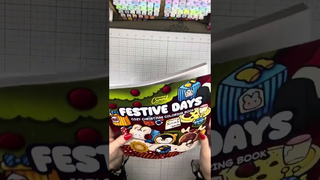 ✨FLIP through Festive Days Colored Caramel ASMR ✨