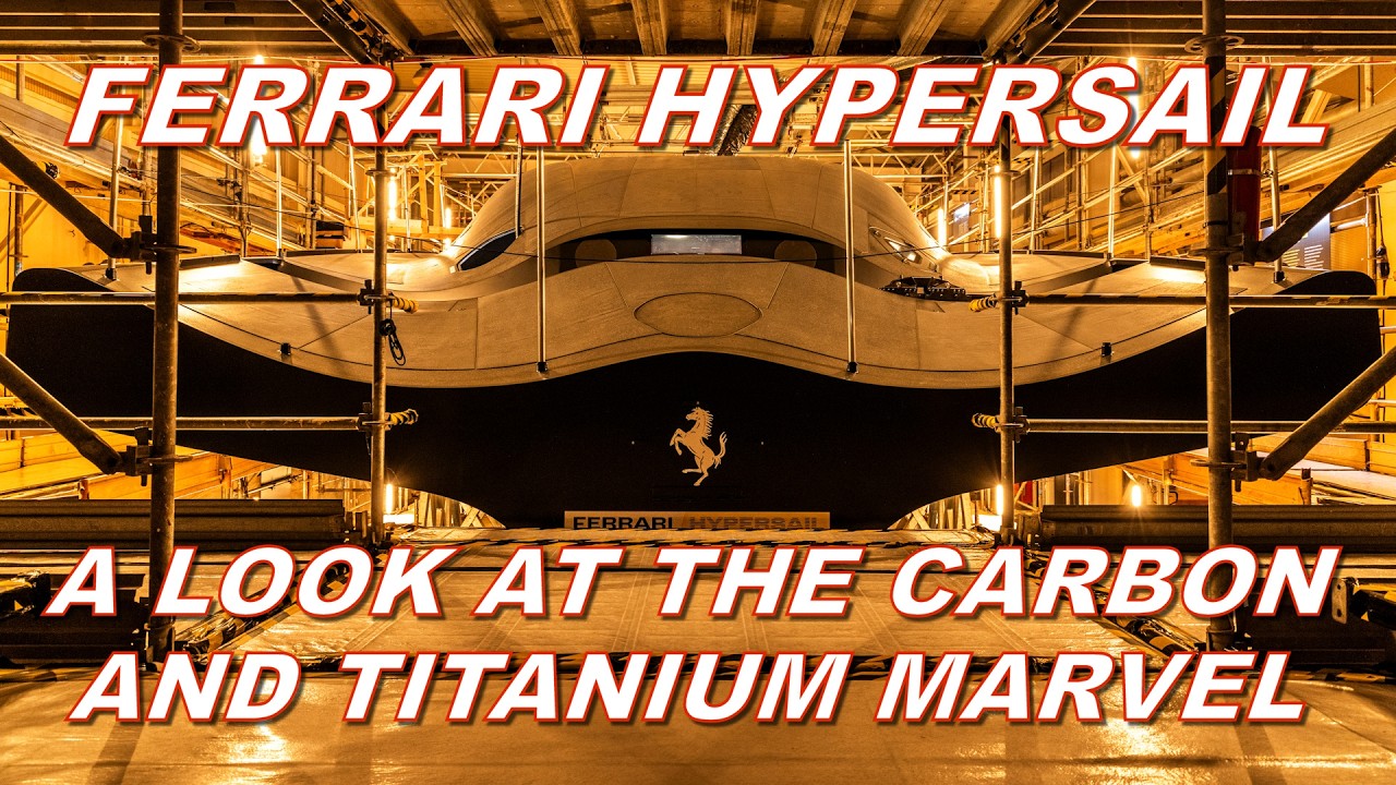 ⁣Ferrari Hypersail Technology and Innovations - we speak to the team and take a look