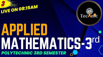 #3 MATRIX | Applied Mathematics -III UP Polytechnic Third Semester | UPBTE 3rd Semester As Technic