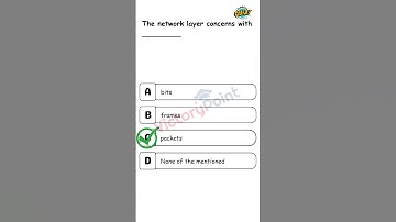 Networks MCQ Practice Question #shorts #shortvideo #ytshorts