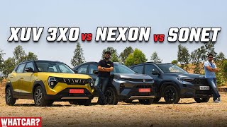 Mahindra XUV 3XO vs Tata Nexon vs Kia Sonet | कौनसी है Best SUV under Rs 15 lakh?