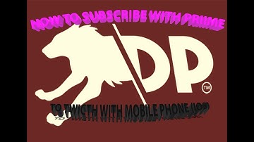 HOW TO PRIME SUBSCRIBE TO TWITCH MOBILE DEVICE (IOS)