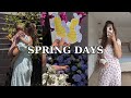 SPRING VLOG🌼 easter weekend, baby meal ideas, a fun craft, and something i've been struggling with