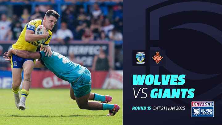 Highlights | Warrington Wolves v Huddersfield Giants | 2025 Betfred  Super League, Round 15