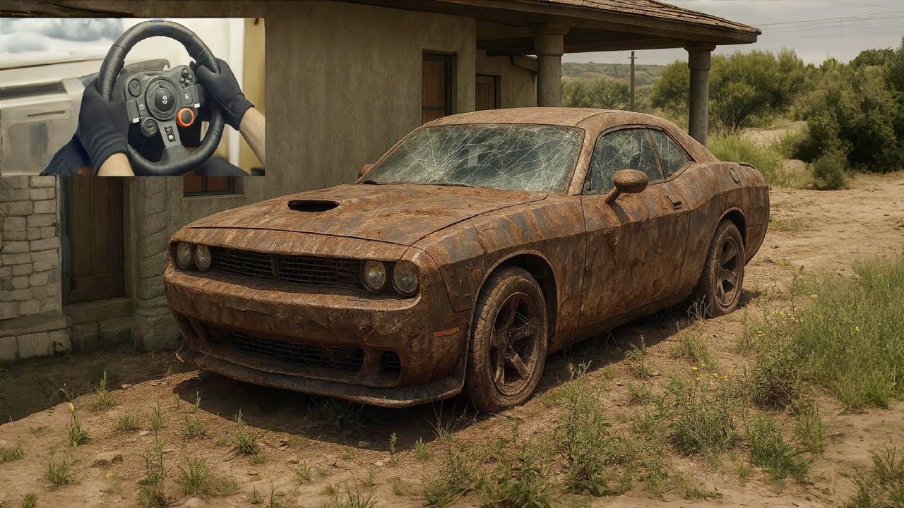 Abandoned Dodge Challenger SRT Hellcat (1000HP) Restoration in Forza ...