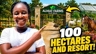 What makes this 100-hectare farm a successful business?