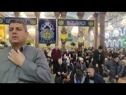 يوم الاثنين في زيارة حرم المولى حضرت ابا عبدالله الحسين عليه السلام كربلاء المقدسة عراق 26 1 2026