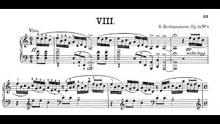 Rachmaninoff: Prelude in A-minor (Op.32, No.8)