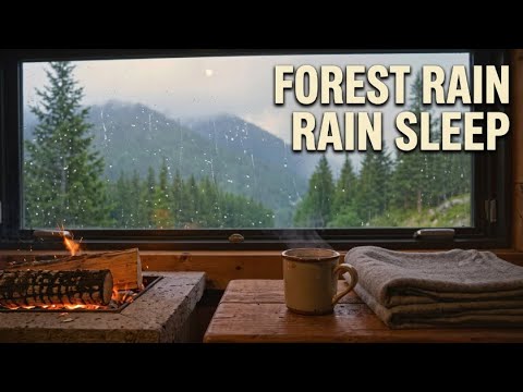 Deep Forest Rain Ambience | Sleep Without Interruption