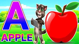 Learn Alphabets | A for Apple | B for ball | C for Cat | English Vocabulary | Phonics Song Abcde 335