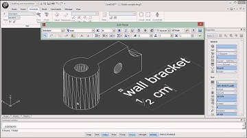 In-place text editing with CorelCAD