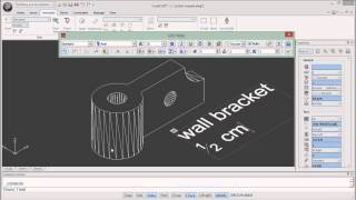 In-place text editing with CorelCAD