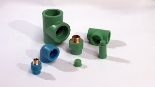 Automatic counting and packaging line for PPR or PVC Pipe Fittings