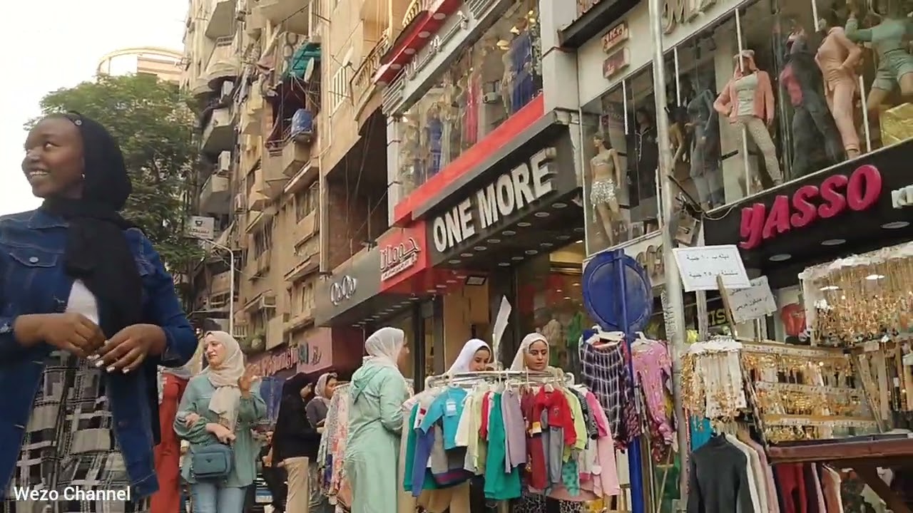 تعالو نتمشى فى شارع العريش-حى الهرم-الجيزة-مصر