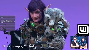Winter and Lowko Judge the Blizzard Gamescom 2016 Cosplay Contest