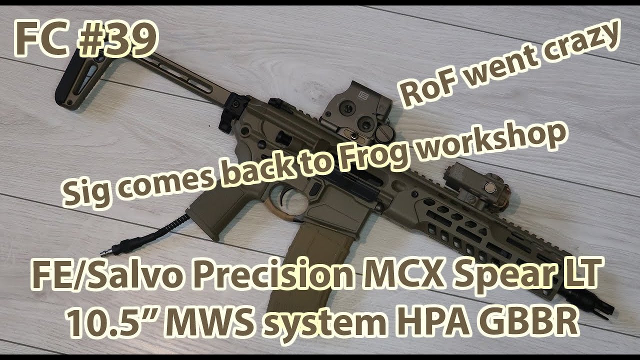 Frog Custom #39 - FE/Salvo Precision MCX SPEAR LT 10.5