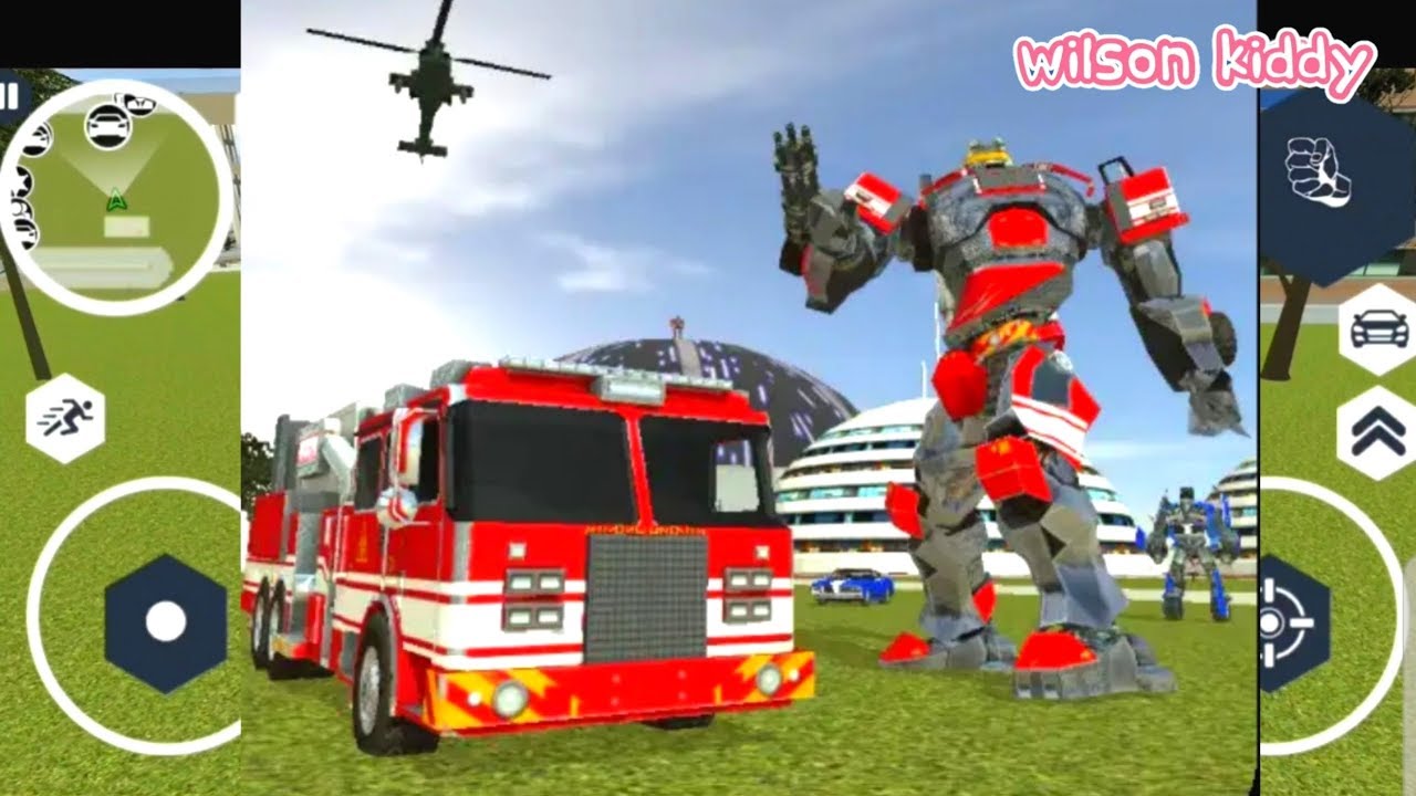  Game  Anak  Robot  Mobil  Truk Pemadam Kebakaran Jualan Bakso 