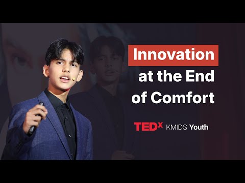 Innovation Starts when Comfort Ends | Hasan (Akira) Buldac | TEDxKMIDS Youth Episode cover