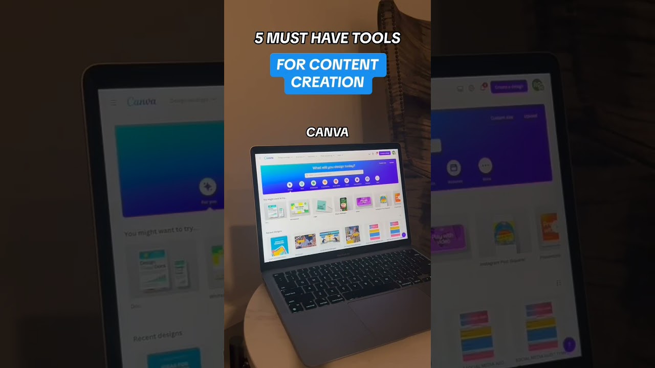 5 MUST HAVE TOOLS FOR CONTENT CREATION
