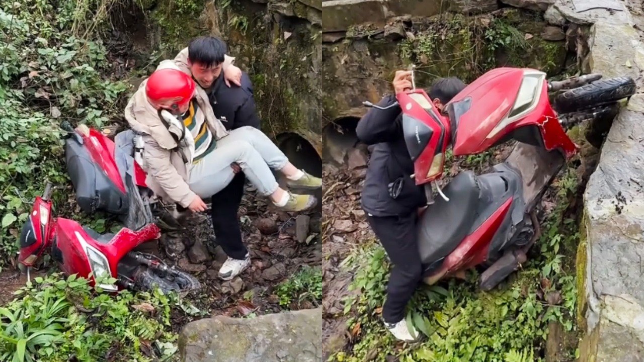 The Woman Who Had Fallen And Fainted Was Rescued By A Kind Passerby!# ...