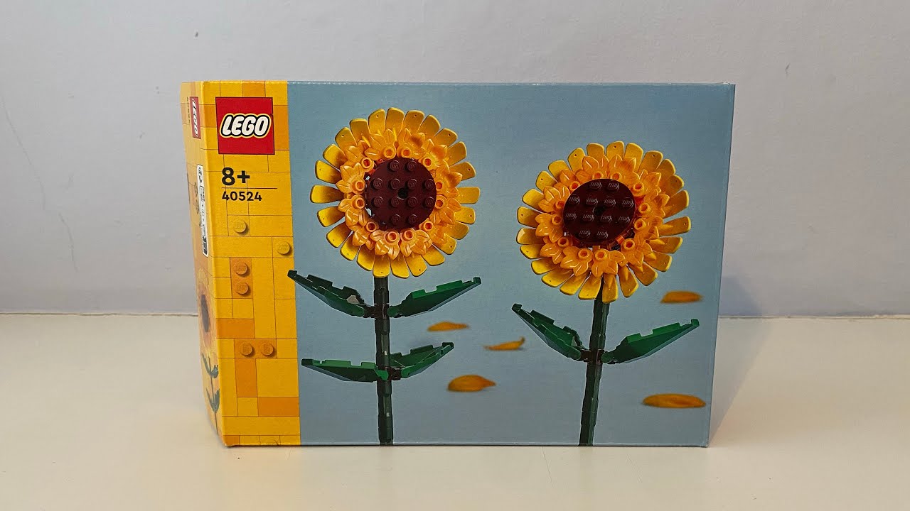 Lego Buildable Sunflowers Set Review. (For the UpScaled Lego