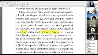 34 | La Ĝongsana Instruo | 에스페란토 정산종사법어 공부 (zoom)