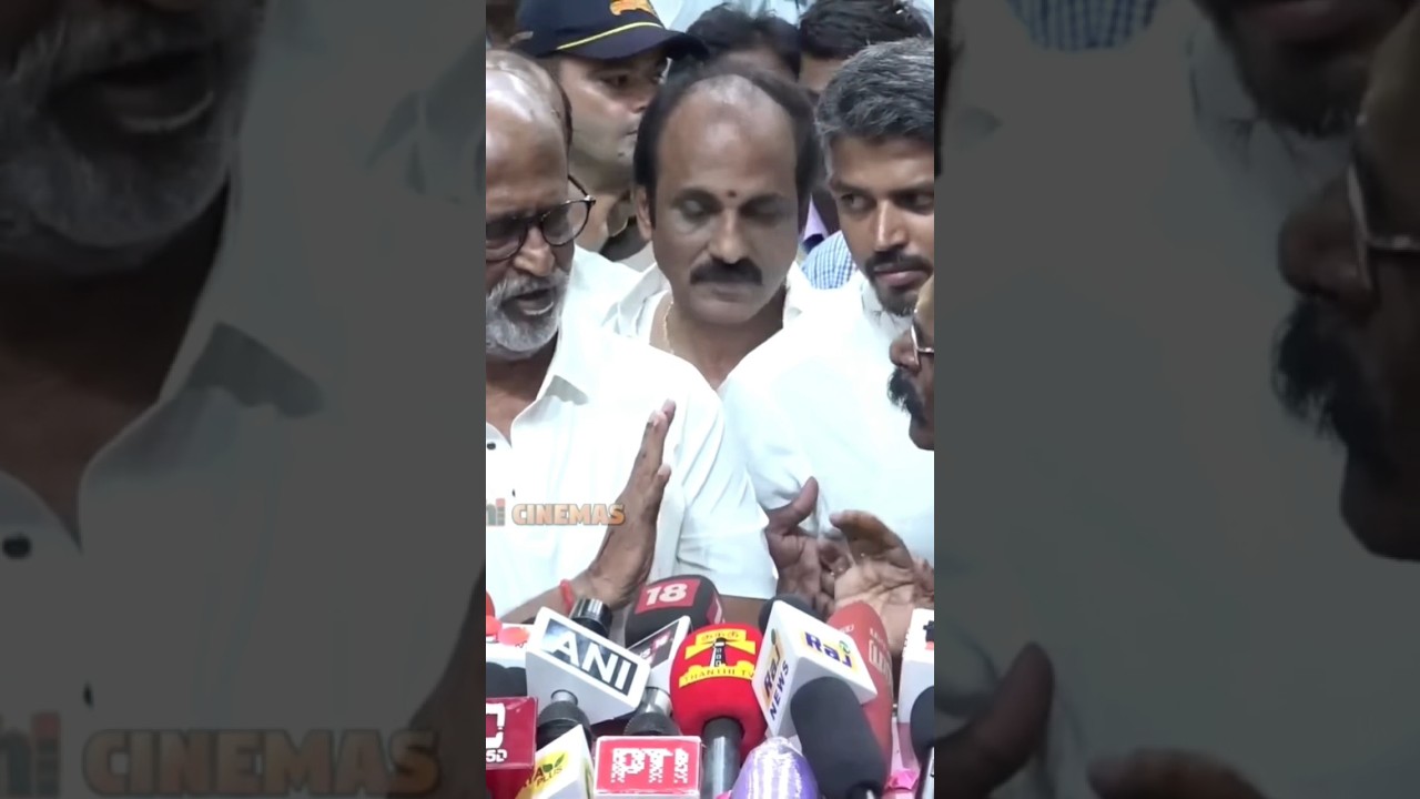 Konjam close the mouth 😂 / irritated rajini sir 😤 