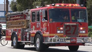LACoFD Engine 27 Responding