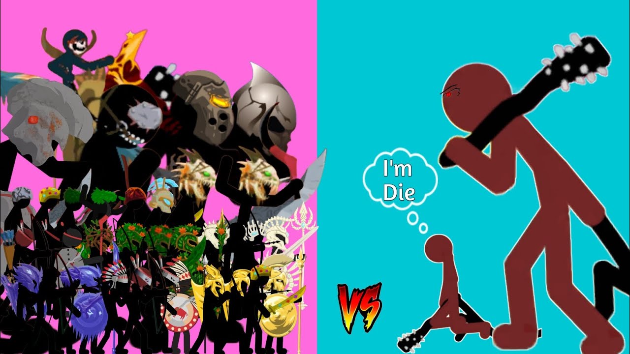 All Factions Unite vs Red Pummeler ⚔️ Insane Mode | Stick War Legacy