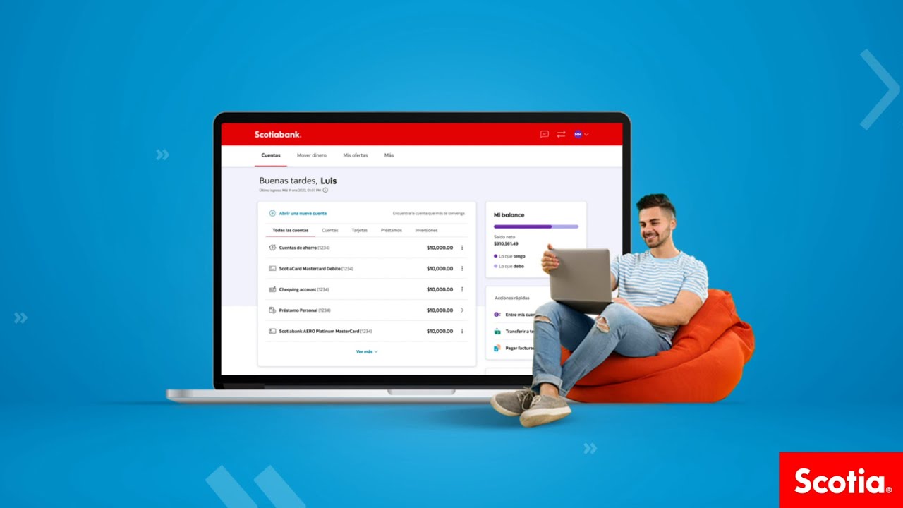 Scotia en Línea hace tus días más sencillos YouTube
