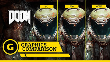 DOOM - Graphics Comparison: PC, XONE, PS4