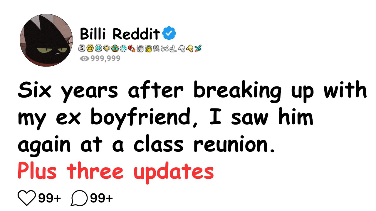Six years after breaking up with my ex boyfriend, I saw him again at a class reunion. Arm in arm....