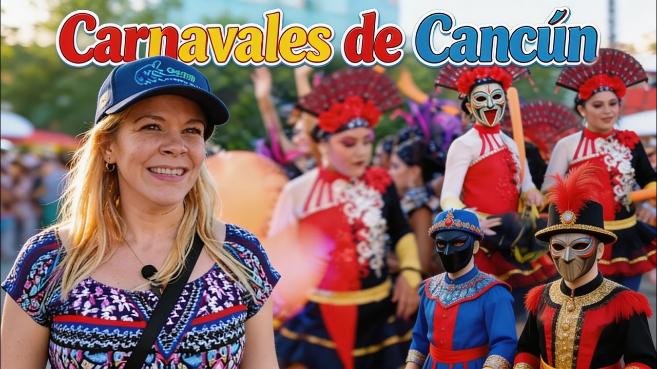 Carnavales en Cancun. Diversion y disfrute para toda la familia. Enterate¡