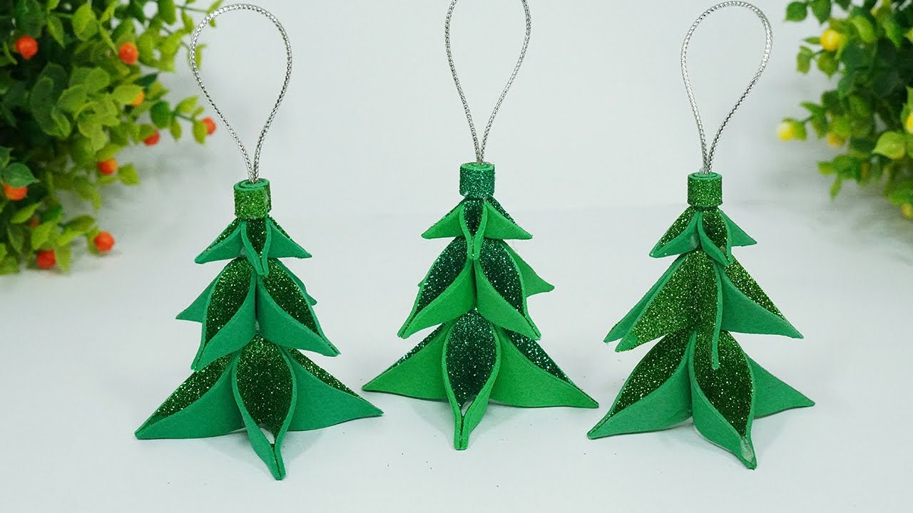 Cute Mini Christmas Tree Ornaments ideas for Christmas 2023 🎄 DIY ...
