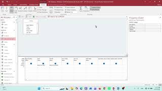 HR Database in MS Access - Develop Salary Report for the printing of Pays lip - Lesson 13