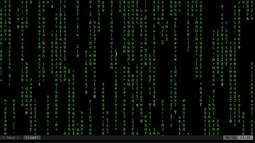 15 Matrix in your Shell with cmatrix and recording it to a file