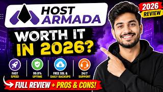 Famous HostArmada Review 2026 🔥 Best Affordable & Fast Web Hosting for Beginners? Net Worth