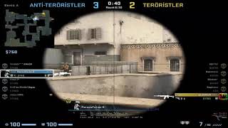 CS:GO PERCUS SSG08 1V3 (ONLY HEADSHOT)