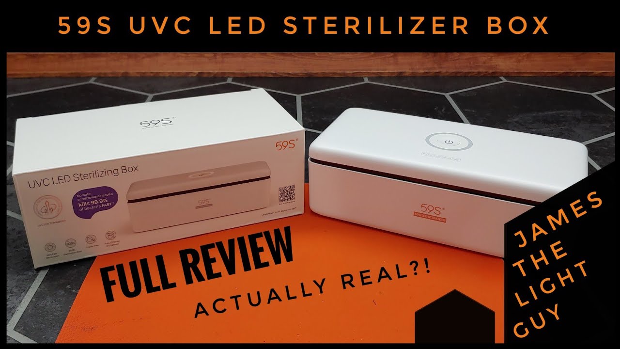 59S UVC Sterilization Box Review - YouTube
