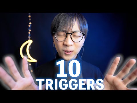 【ASMR】進撃のゾワゾワ！99.9%眠れる10種類トリガーで眠気を誘う | ASMR Top 10 sleep triggers that will make you sleepy 99.9