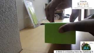 Moto G 16Gb Unboxing Video