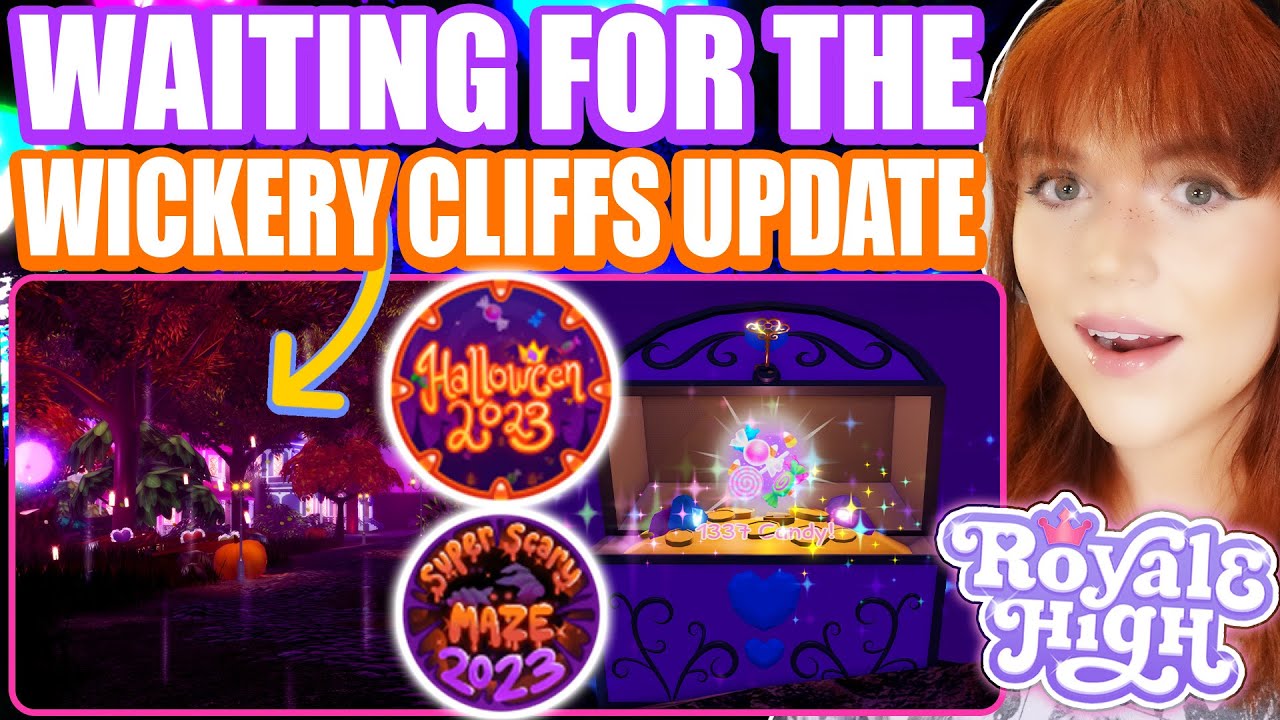 ROYALLOWEEN COMING TODAY!? BARBIE IS ONLINE! WICKERY CLIFFS