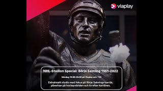 NHL-studion special: Börje Salming 1951-2022 - SWEDiSH TV